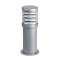POLO - Borne Ext. IP65 IK07, gris, E27 70W max., lampe non incl., haut.35cm|Aric-ARI3123