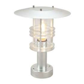 STOCKHOLM galvanisé 46W halogène max./E27 IP54 classe II 345mm verrerie claire|Norlys-NOS284GA