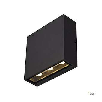 BIG QUAD UP/DOWN, applique extérieure, anthracite, LED, 8,2W, 3000K, IP54|SLV-DC51005126