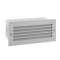 GRIMSTAD gris aluminium 7,4W LED mod. 981lm 3000K classe I IP65 avec grille