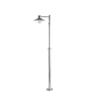 LUND galvanisé 1x57W halogène max./E27 IP55 classe II verrerie claire|Norlys-NOS274GA