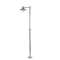 LUND galvanisé 1x57W halogène max./E27 IP55 classe II verrerie claire|Norlys-NOS274GA