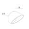 VISIERE patine rouille pour spot SANDE|Norlys-NOS1233RO