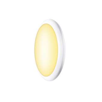 RUBA 27, applique plafonnier, blanc, LED 12W 3000/4000K plast recyclé, inter CCT|SLV-DC51005089