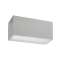 ASKER gris aluminium 8W LED 3000K mod. 978 lm IP65 classe I up&down|Norlys-NOS1510AL
