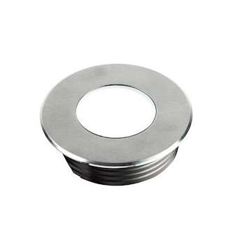 ZEPH 2 SLIM - 24 rond inox non percée 3000K 292lm 3x2W 120DEG|Europole-POL56162