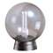LENA - Borne Ext. IP41 IK08, noir, E27 40W max., lampe non incl., haut. 24cm|Aric-ARI1722