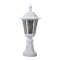 NIZA - Borne Ext. IP43 IK02, blanc, E27 60W max., lampe non incl., haut.45cm|Aric-ARI1938