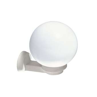 LENA - Applique Mur Ext. IP43 IK08, blanc, E27 60W max., lampe non incl.|Aric-ARI1719