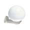 LENA - Applique Mur Ext. IP43 IK08, blanc, E27 60W max., lampe non incl.|Aric-ARI1719