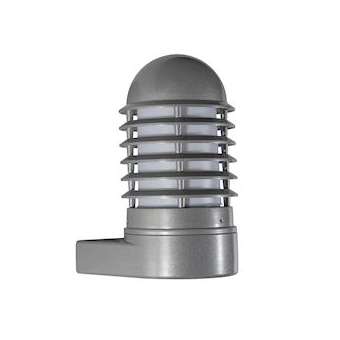 CALEO - Applique Mur Ext. IP44 IK07, gris, E27 75W max., lampe non incl.|Aric-ARI1692