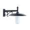 TOSCANE - Applique Mur Ext. IP44 IK02, noir, E27 57W max., lampe non incl.|Aric-ARI4070