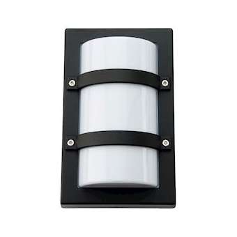 TRIO MINI hublot rectangulaire noir E27 classe I IP65|Sg lighting-NOL624520