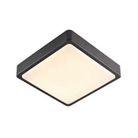 AINOS SENSOR, applique plafonnier ext carré anthr LED 18W 3000K/4000K détecteur|SLV-DC51003452