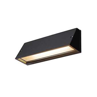 PEMA, applique extérieure, noir, LED, 16W, 3000K/4000K, IP65|SLV-DC51003453