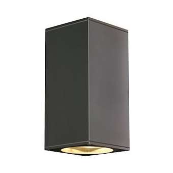 BIG THEO UP/DOWN, applique, carré, anthracite, QPAR111, max. 2x75W|SLV-DC5229575