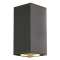 BIG THEO UP/DOWN, applique, carré, anthracite, QPAR111, max. 2x75W|SLV-DC5229575