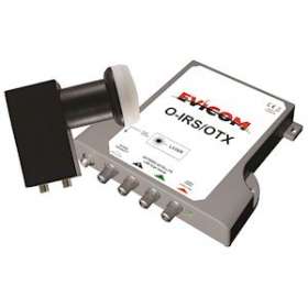 Kit LNB + EMETTEUR OPTIQUE composé d'un O-LNWB + O-IRS/OTX|Evicom-EVCOIRSOTXK