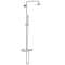 Colonne de douche avec mitigeur thermostatique Rainshower System 210 Chromé|Grohe-GO227032001