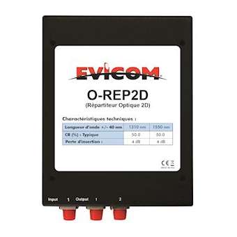 Répartiteur optique 2 directions connectique FC/PC|Evicom-EVCOREP2D