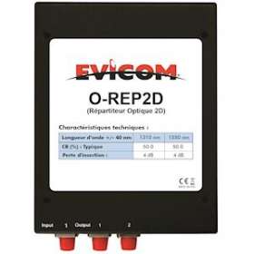 Répartiteur optique 2 directions connectique FC/PC|Evicom-EVCOREP2D