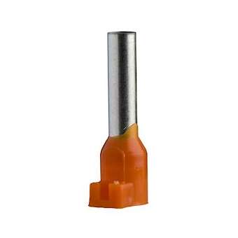 Linergy DZ5 - embout de câble porte étiquette - moyen - 4mm² - orange - NF|Schneider Electric-SCHDZ5CA042