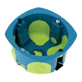 Boîte d'encastrement R'igid Box multimatériaux 1 poste profondeur 40 mm|Bizline-BIZ511140