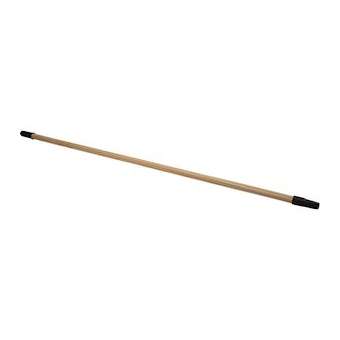 Manche à balais en bois 130 cm avec embout à vis D 24 mm|Bizline-BIZ730922