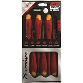 Kit de 6 tournevis i-SLIM plat/PH isolés 1000 V|Bizline-BIZ790082