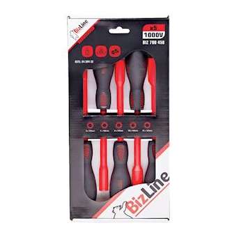 Kit de 5 tournevis à douille isolés 1000 V|Bizline-BIZ700458