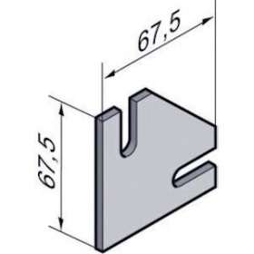 Gousset 90DEG, pour C35x35, Gamme SU 35, EZ|Niedax France-NDX019705