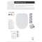 ABATTANT ARIANE EASY CLIP DESC|Olfa-OL47AR03884101