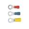 Cosse pré-isolée jaune à plage ronde section 4 à 6mm² bornage M10|Klauke-KKE650-10E