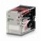 Relais miniature, indicateur del, 24vca, 4 inverseurs, 5a
