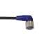 Connecteur m12, 4 broches, angle droit, pvc, à visser, câble 5 m|Omron electronics-OMRXS2F-LM12PVC4A5M