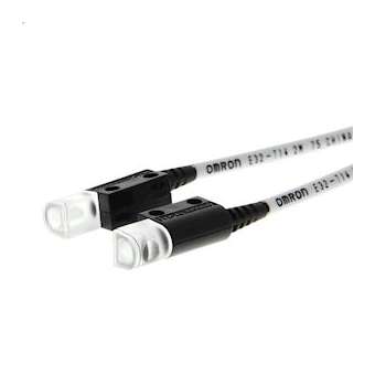 Barrage, 25.2 x 10.5 x 8 mm, angle droit avec fixation à vis, rayon de courbure|Omron electronics-OMRE32-T142M