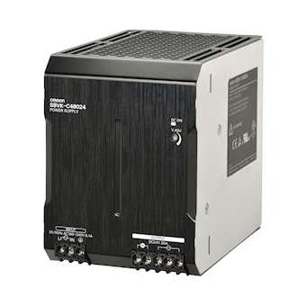 Alimentations s8vk-c, 24vc.c./20a, 480w, montage rail din, primaire 100-240vc.a|Omron electronics-OMRS8VK-C48024