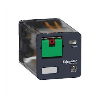Harmony RUM - relais universel - embrochab - test - DEL - 3OF - 10A - 24VAC|Schneider Electric-SCHRUMC32B7