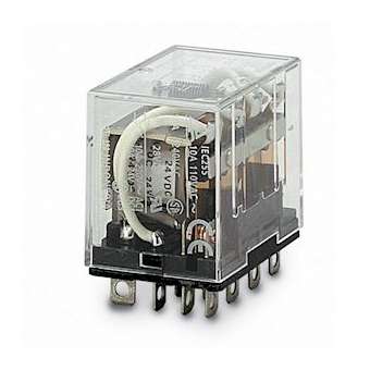 Relais de puissance, 24 vc.c., 4 inverseurs, 10 a, montage sur socle|Omron electronics-OMRLY424VDC