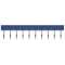 Accessoire pour g2rv-sr/g3rv-sr peigne 10 broches bleu