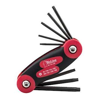 Jeu de 8 clés mâles RESISTORX sur monture|Bizline-BIZ700299