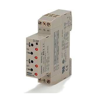 17,5 mm, multiplage, clignotement, temps réglable séparément, smartlock, multite|Omron electronics-OMRH3DS-FL
