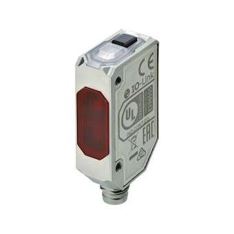 Cellule photo, acier, BGS, 200mm, led rouge, PNP, io-link com3, m8|Omron electronics-OMRE3AS-L200MTM3