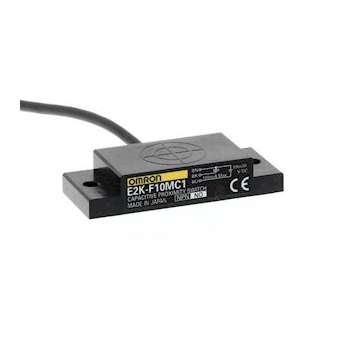 50x20x10 mm, non blindé, 10 mm, 10-30 vc.c., npn, no, câble 2 m|Omron electronics-OMRE2K-F10MC1