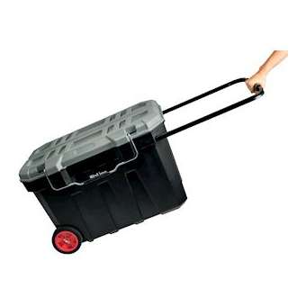 Coffre de rangement de chantier roulant 75.5 cm|Bizline-BIZ790533