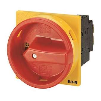 Inter. général, 3 P+N, 32 A, arrêt d'urgence, verrouillable, encastré|Eaton industries-EONP1-32-EA-SVB-N