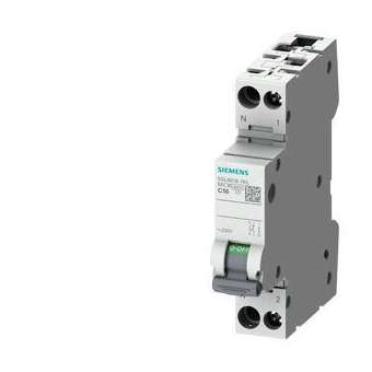 CIRCUIT BREAKER 6KA 1+N/1MW NL C4|Siemens Industries et Infrastructures-SIE5SL6004-7KL