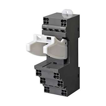 Socle, rail din / montage en surface, 31mm, 8 broches, borne push-in|Omron electronics-OMRPYF-08-PU