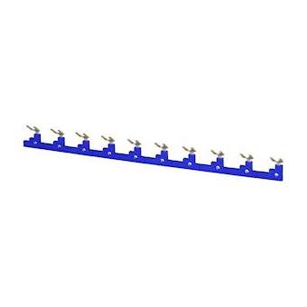Boîte de shunt pour P2RFZ-E bleu|Omron electronics-OMRP2DN-15.7-100S