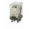 Relais puissance, indicateur del, bouton-test, 24vcc, 2 inverseurs